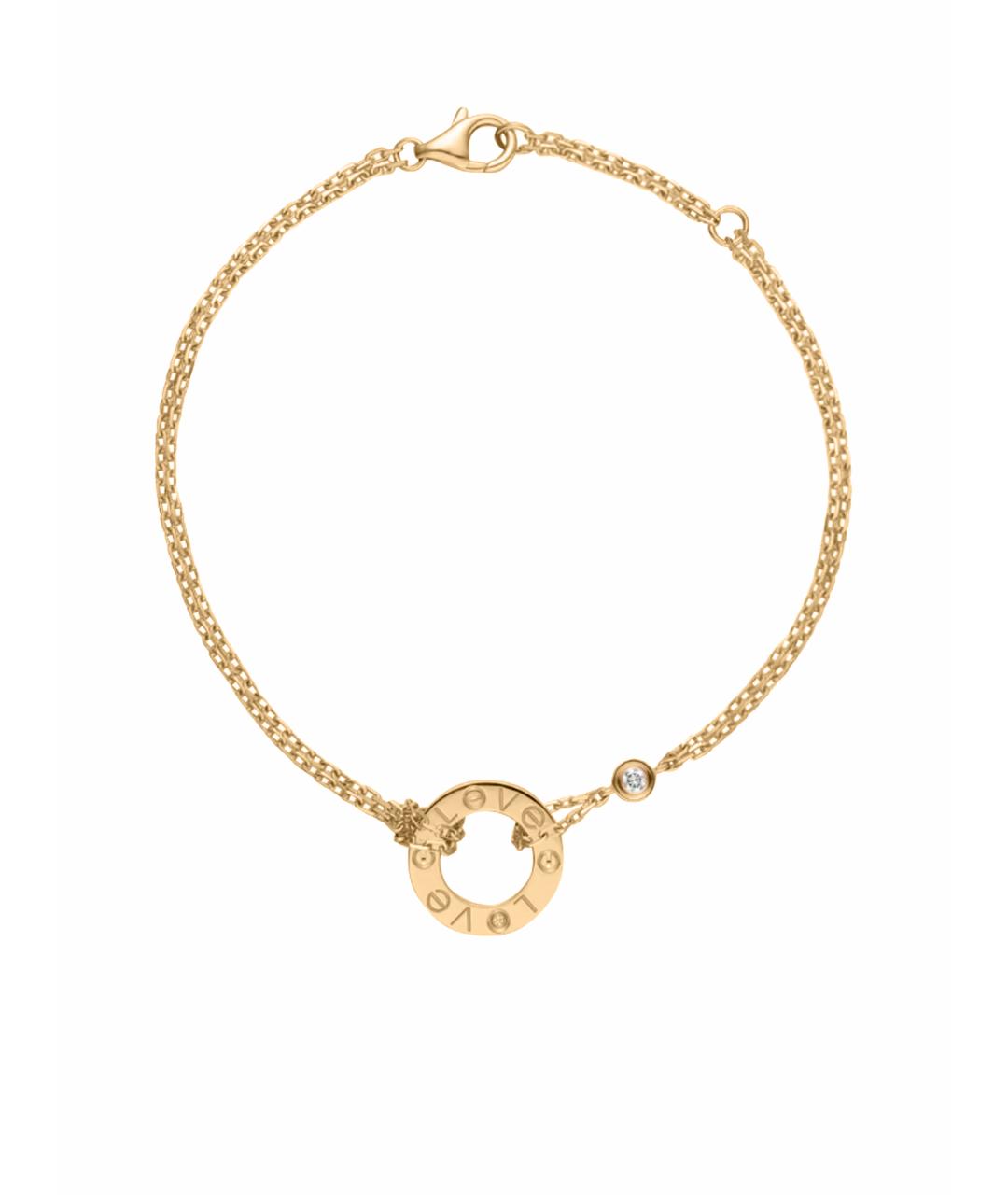 CARTIER Золотой браслет из желтого золота, фото 1