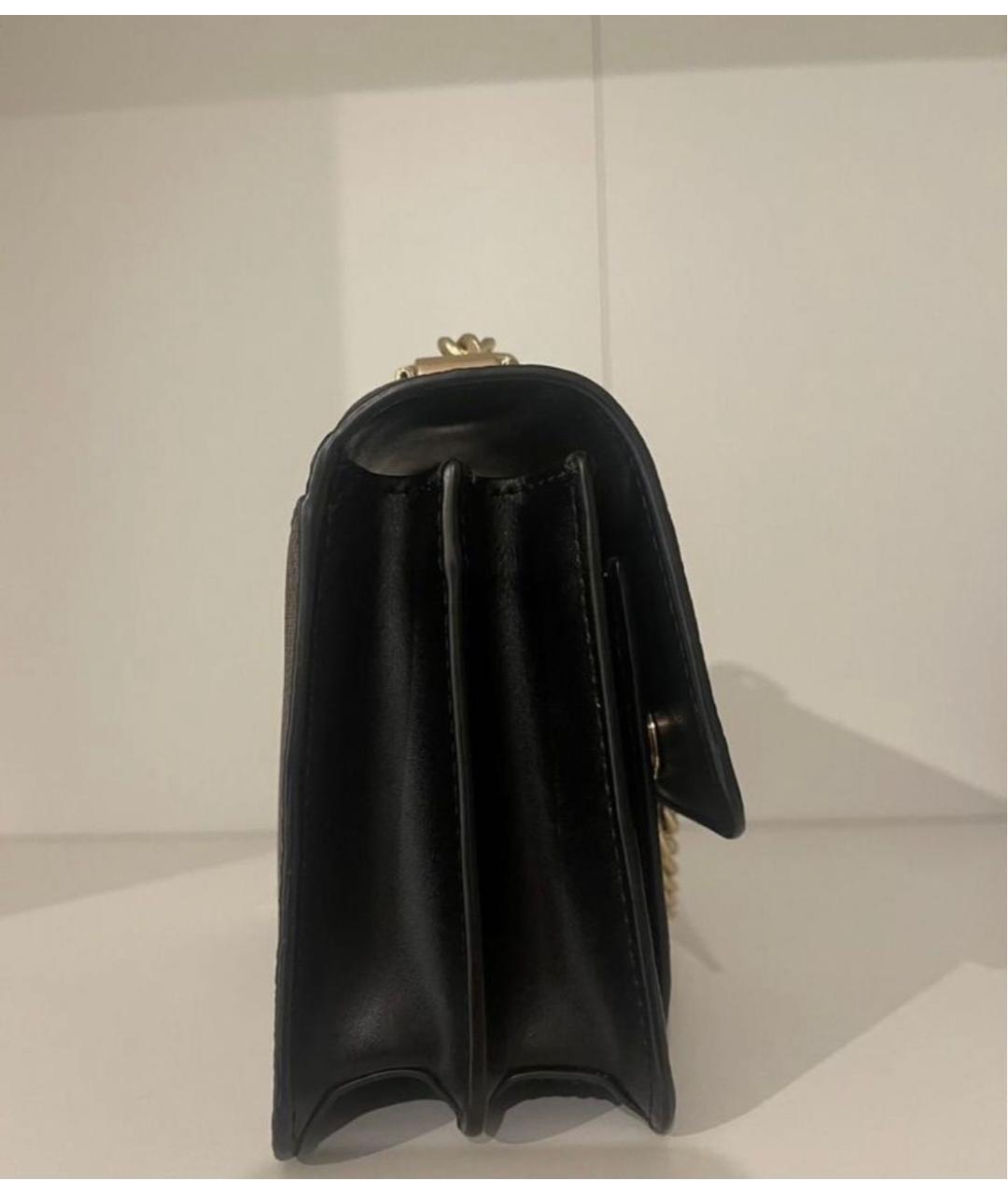 MICHAEL KORS Коричневая кожаная сумка через плечо, фото 3