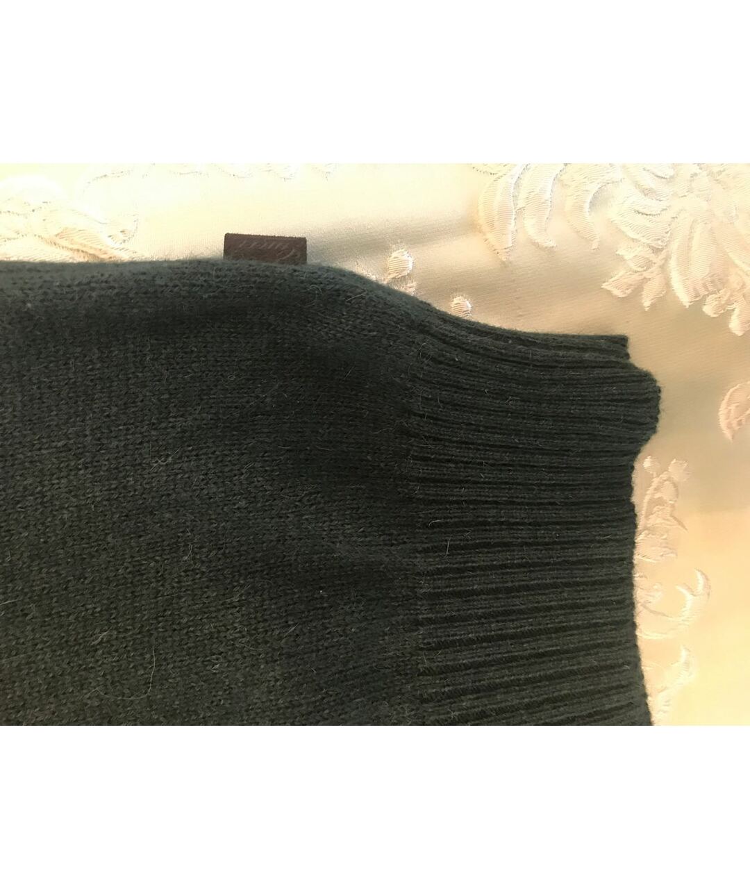 GUCCI Зеленый шерстяной джемпер / свитер, фото 4