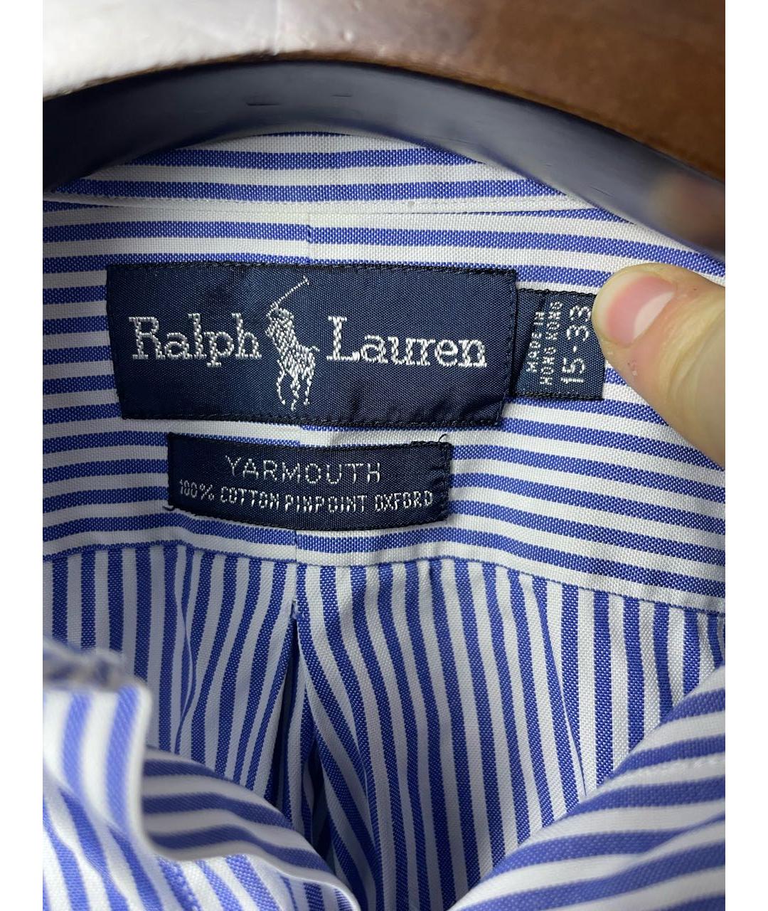 RALPH LAUREN Хлопковая кэжуал рубашка, фото 3