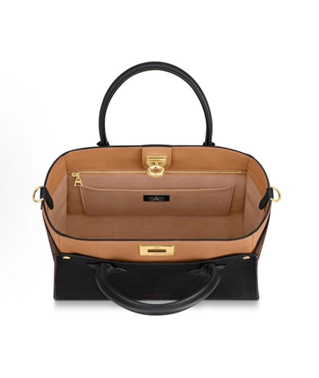 LOUIS VUITTON Коричневая сумка с короткими ручками, фото 3
