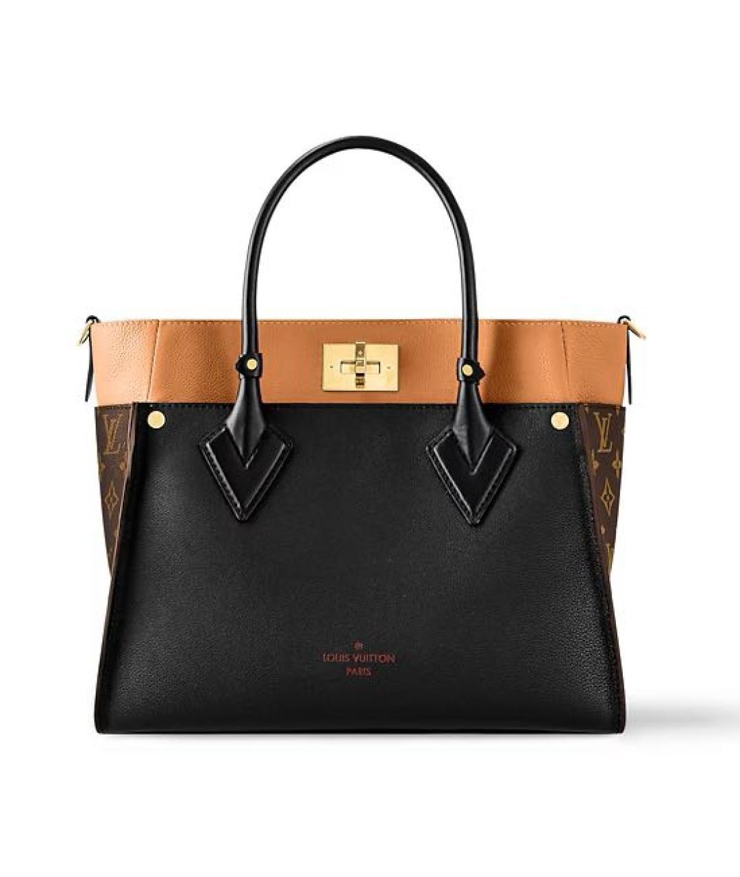 LOUIS VUITTON Коричневая сумка с короткими ручками, фото 7