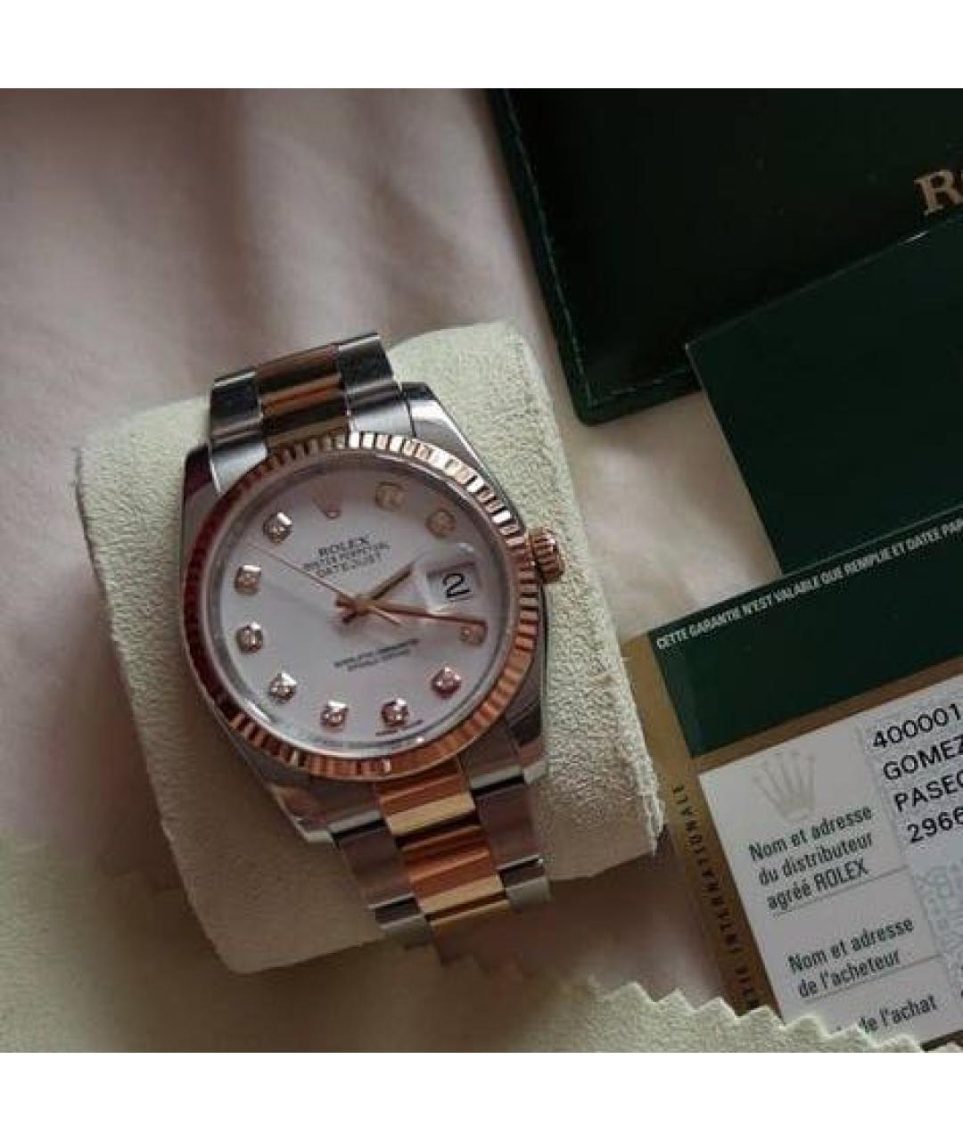 ROLEX Серебряные часы, фото 2