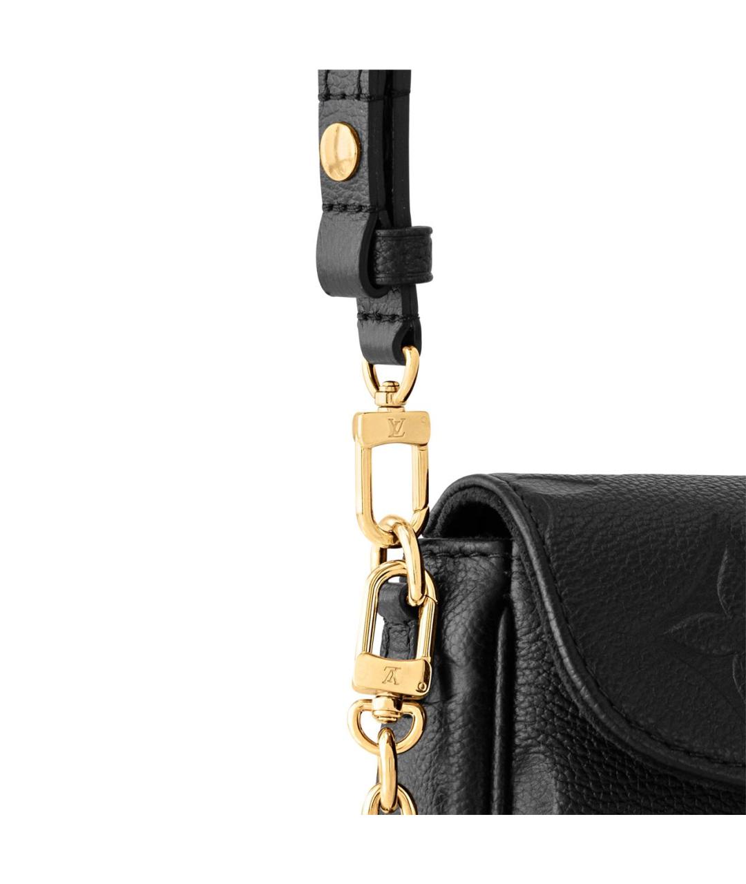 LOUIS VUITTON Черная сумка через плечо, фото 2