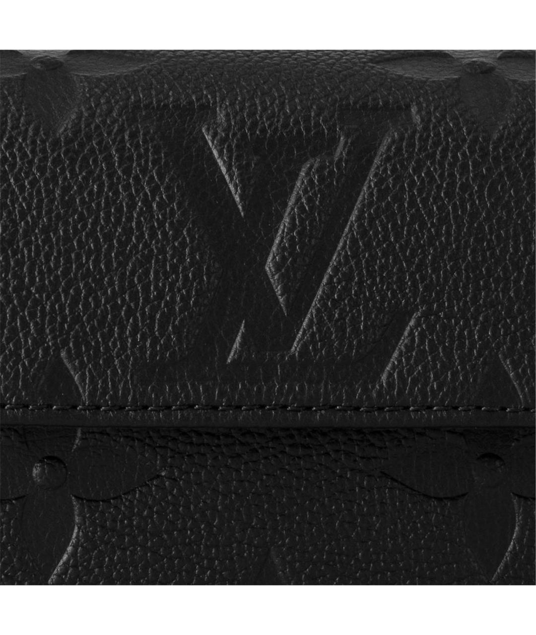 LOUIS VUITTON Черная сумка через плечо, фото 3