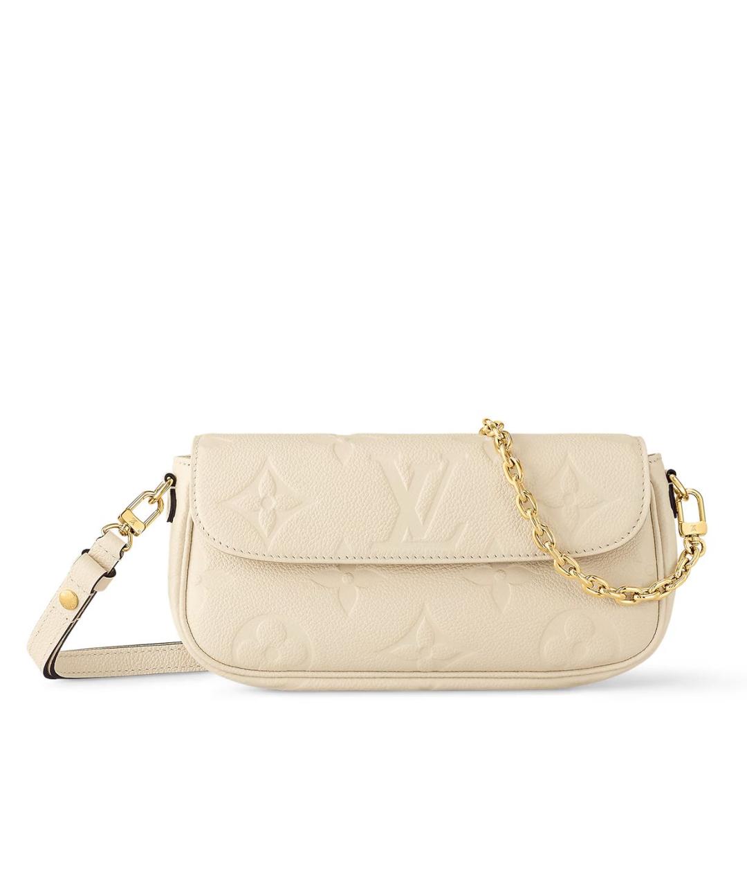LOUIS VUITTON Бежевая сумка через плечо, фото 9