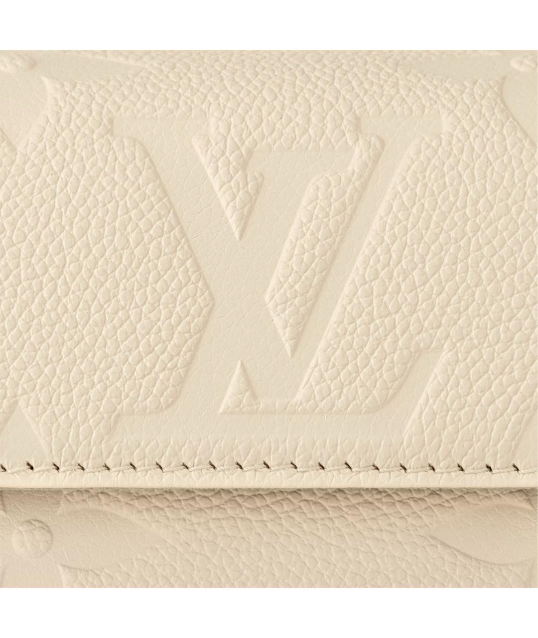 LOUIS VUITTON Бежевая сумка через плечо, фото 4