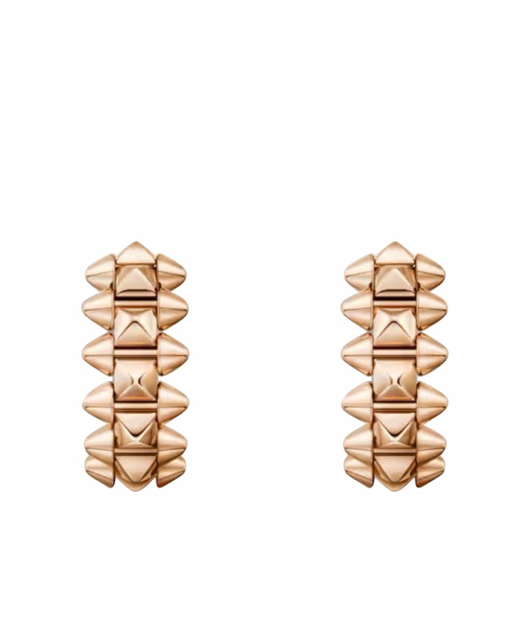 CARTIER Золотые серьги из розового золота, фото 1