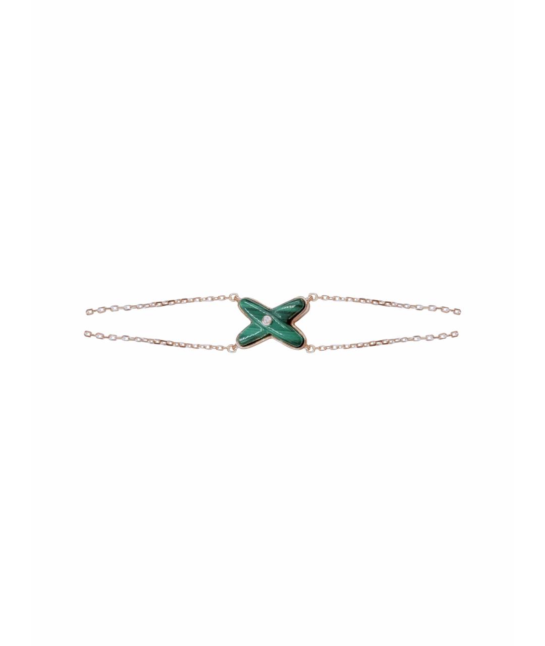 CHAUMET Зеленый браслет из розового золота, фото 1