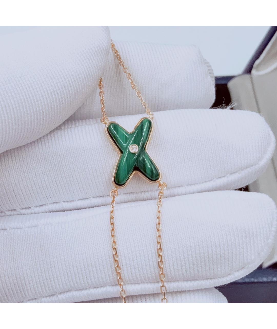 CHAUMET Зеленый браслет из розового золота, фото 4