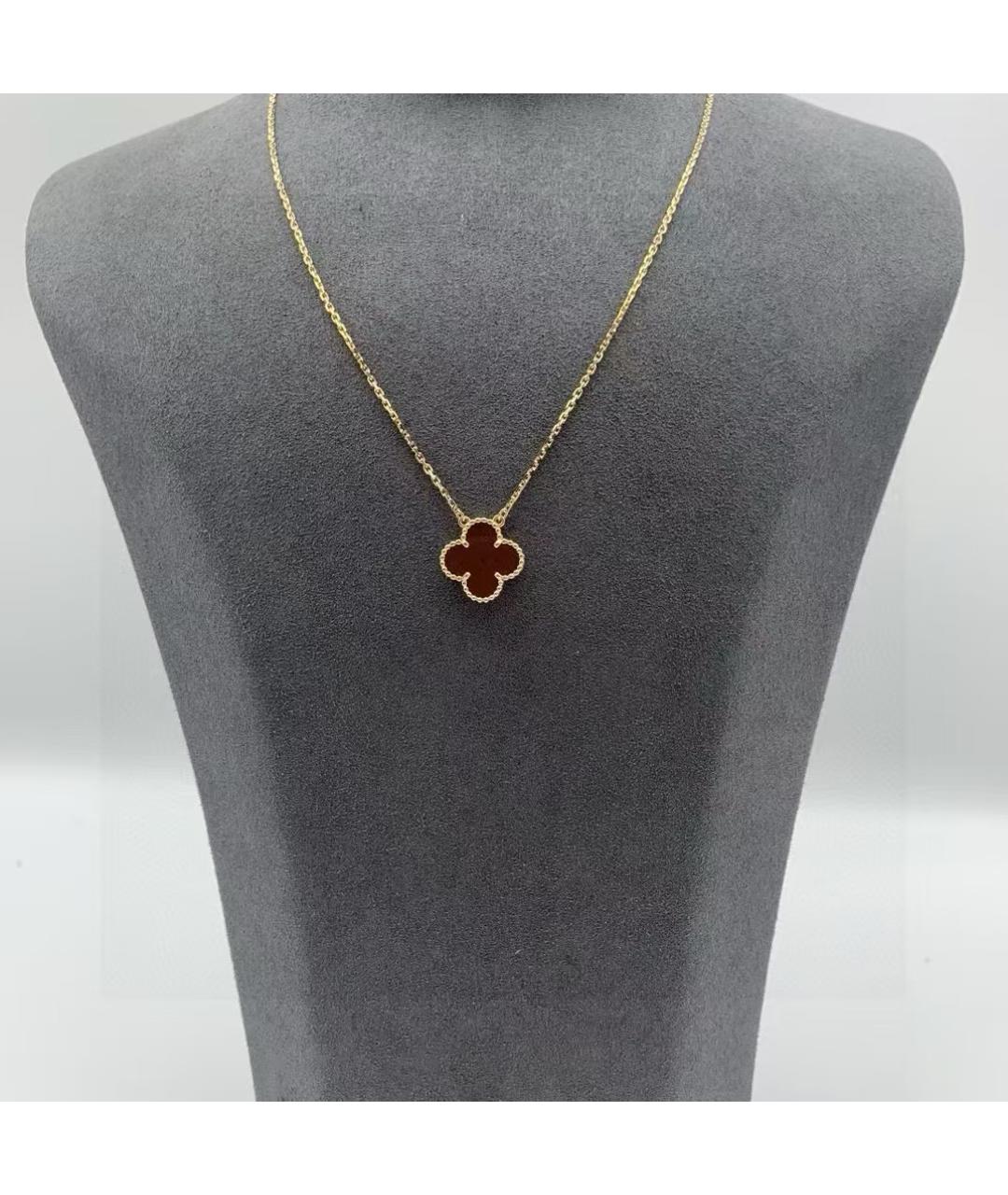 VAN CLEEF & ARPELS Красная подвеска из желтого золота, фото 2