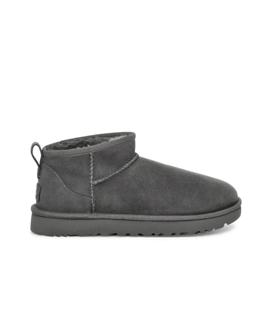 UGG AUSTRALIA Серые замшевые ботинки, фото 1