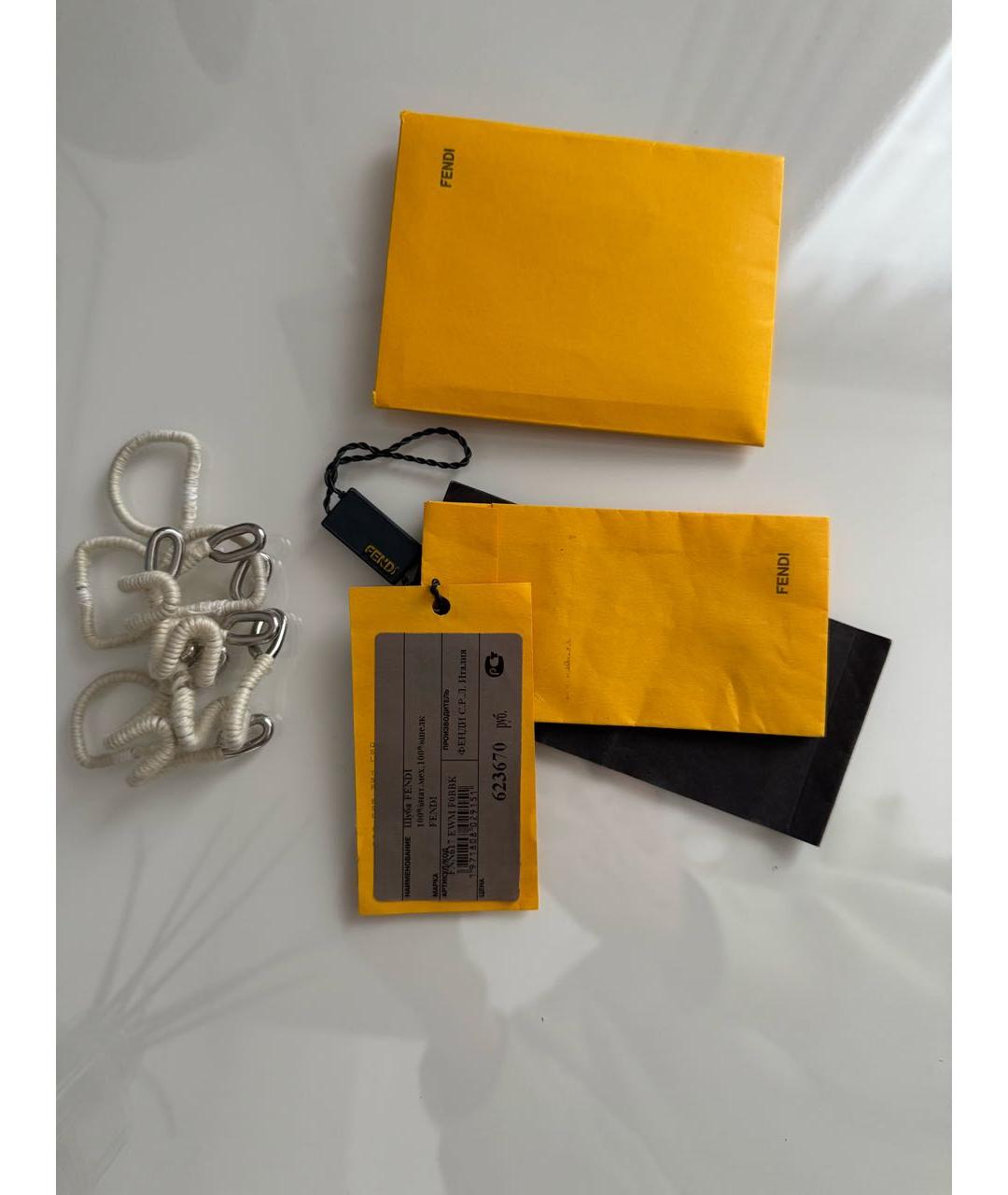 FENDI Бежевая меховая шуба, фото 8