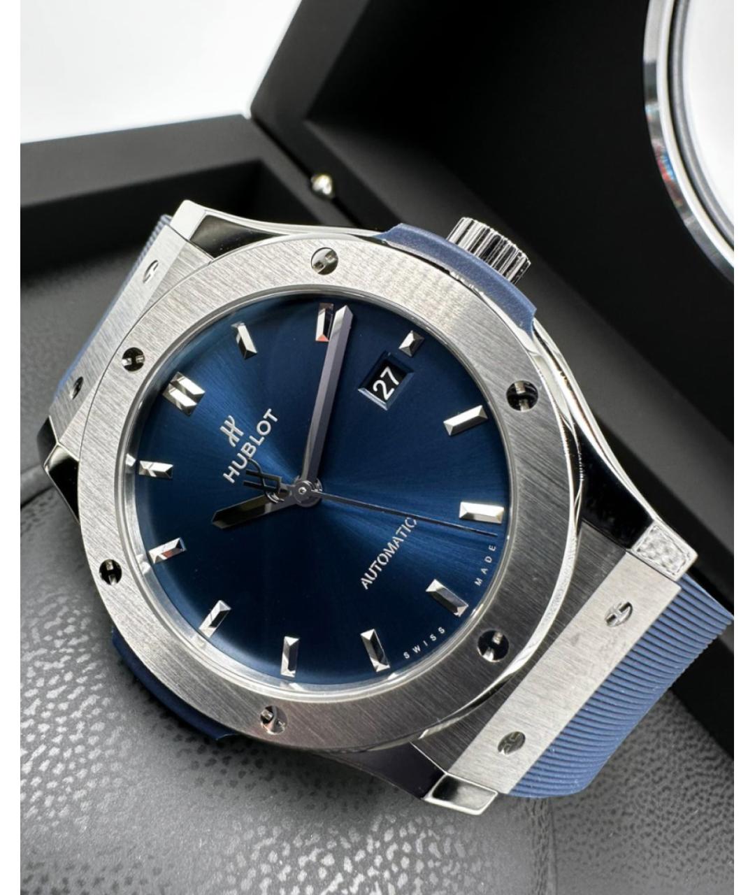 HUBLOT Синие часы, фото 3