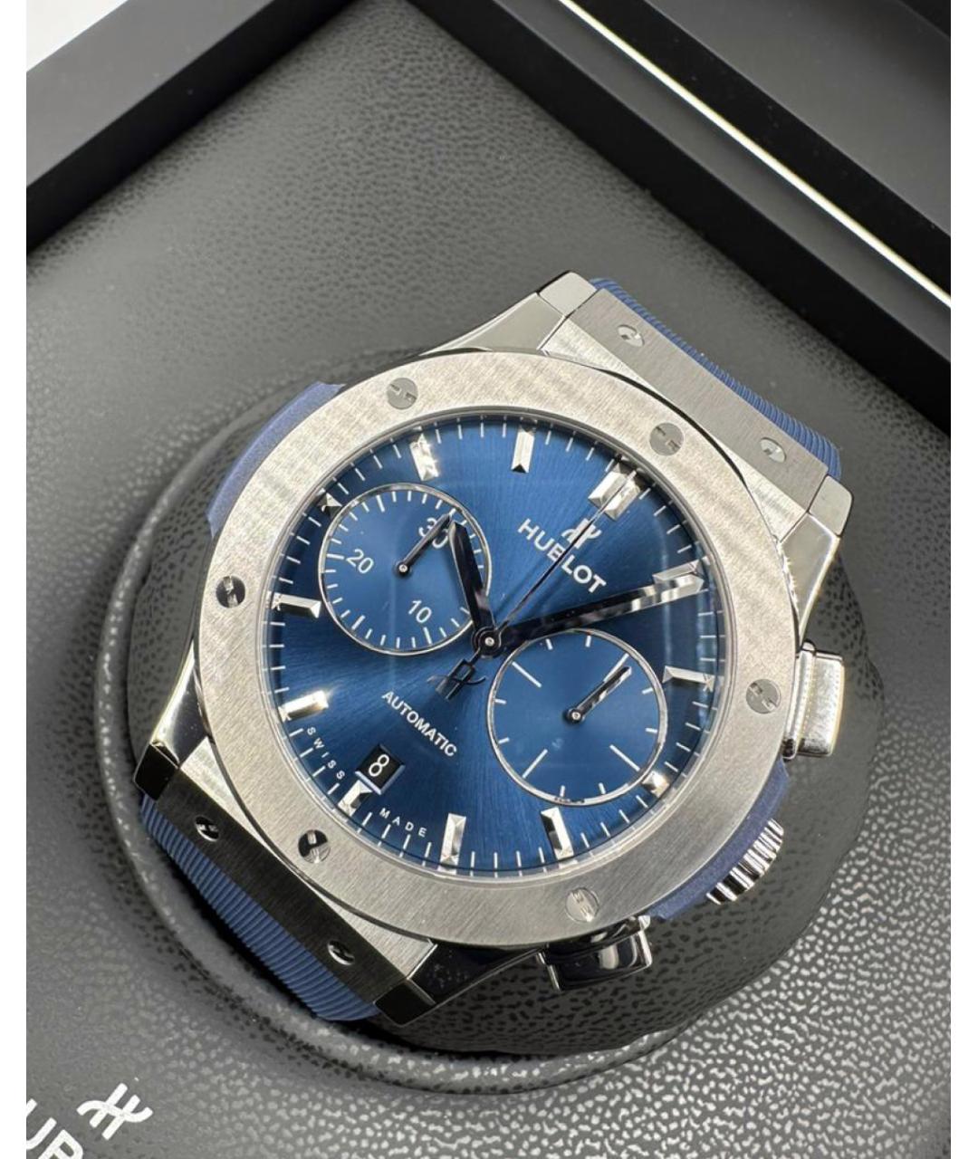 HUBLOT Синие часы, фото 3