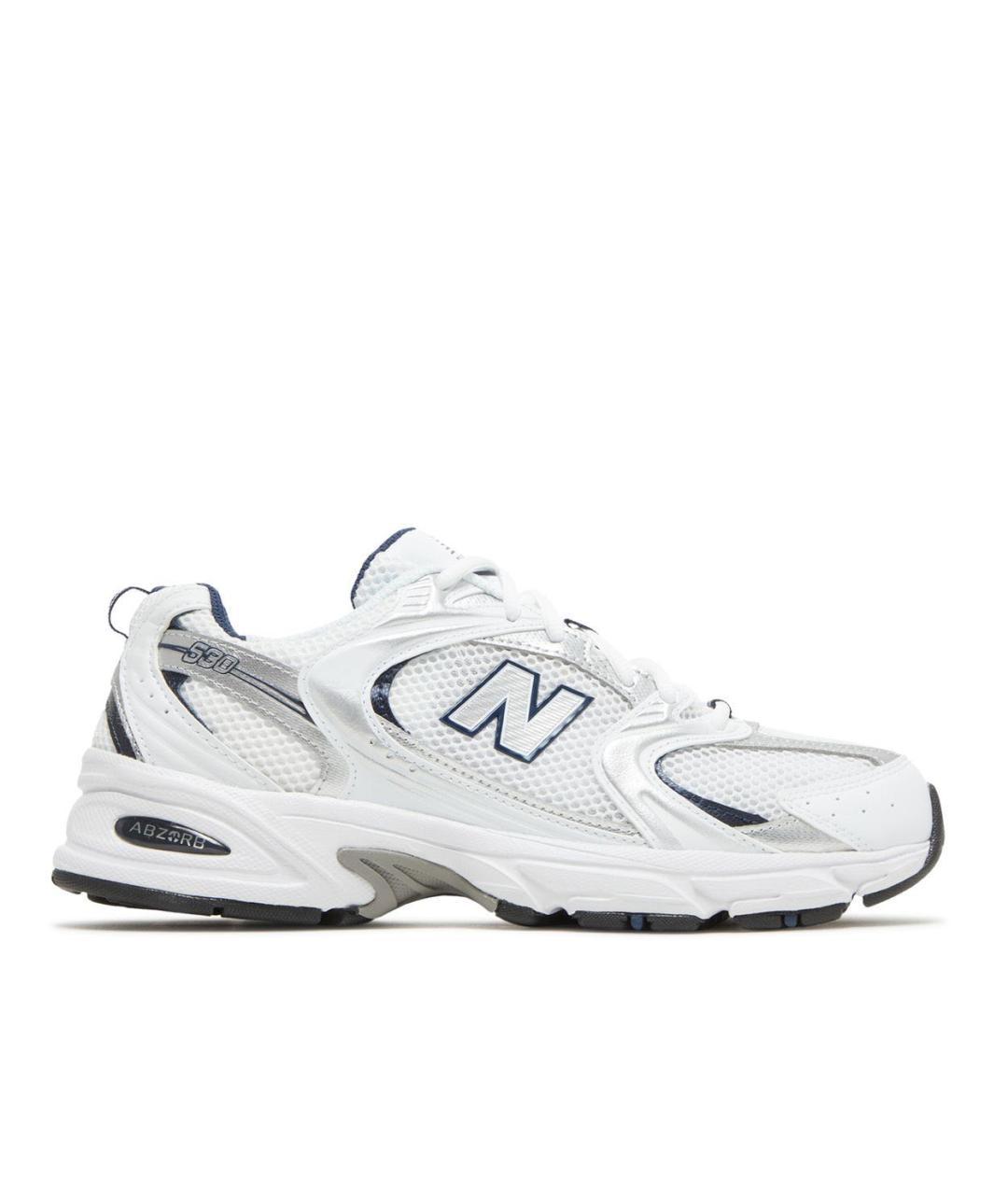 NEW BALANCE Белые синтетические кроссовки, фото 7