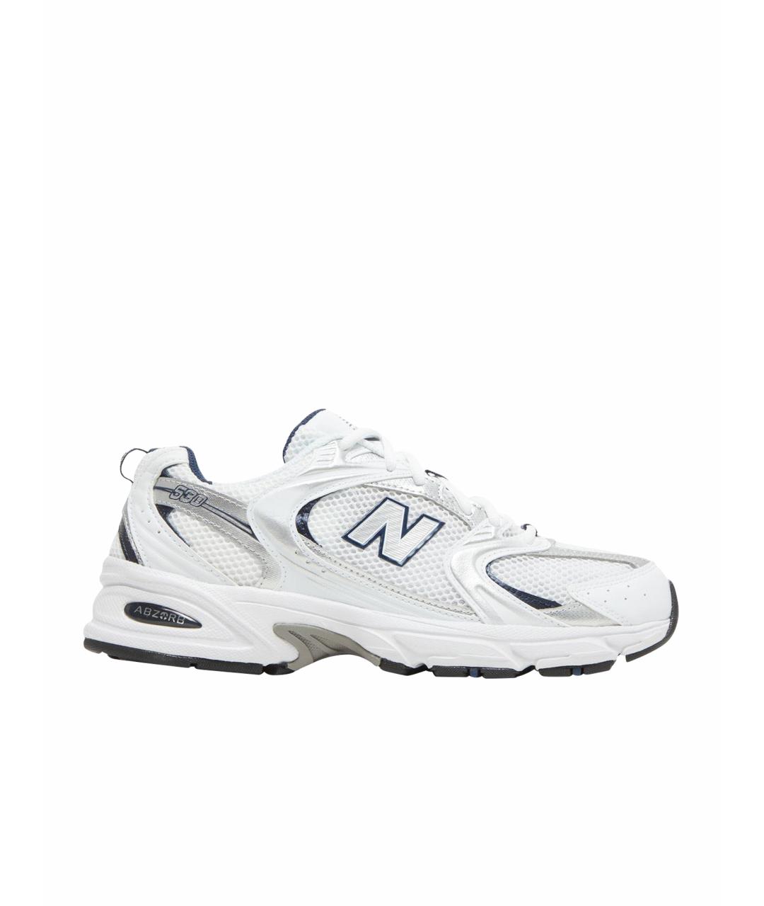 NEW BALANCE Белые синтетические кроссовки, фото 1