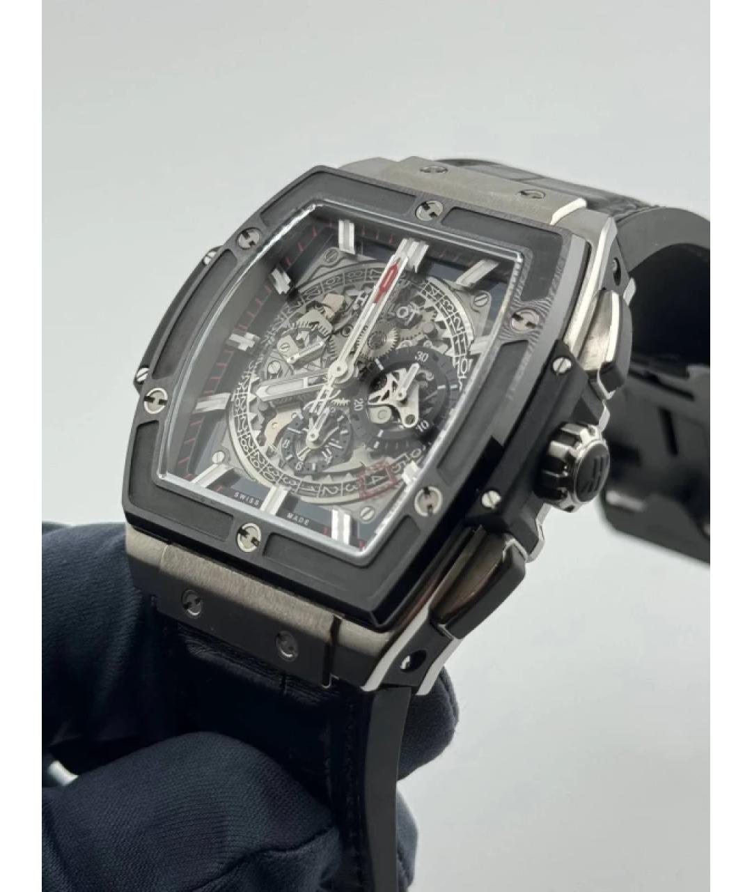 HUBLOT Черные часы, фото 4