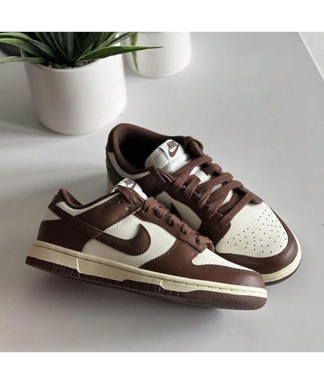 NIKE Мульти кожаные низкие кроссовки / кеды, фото 7