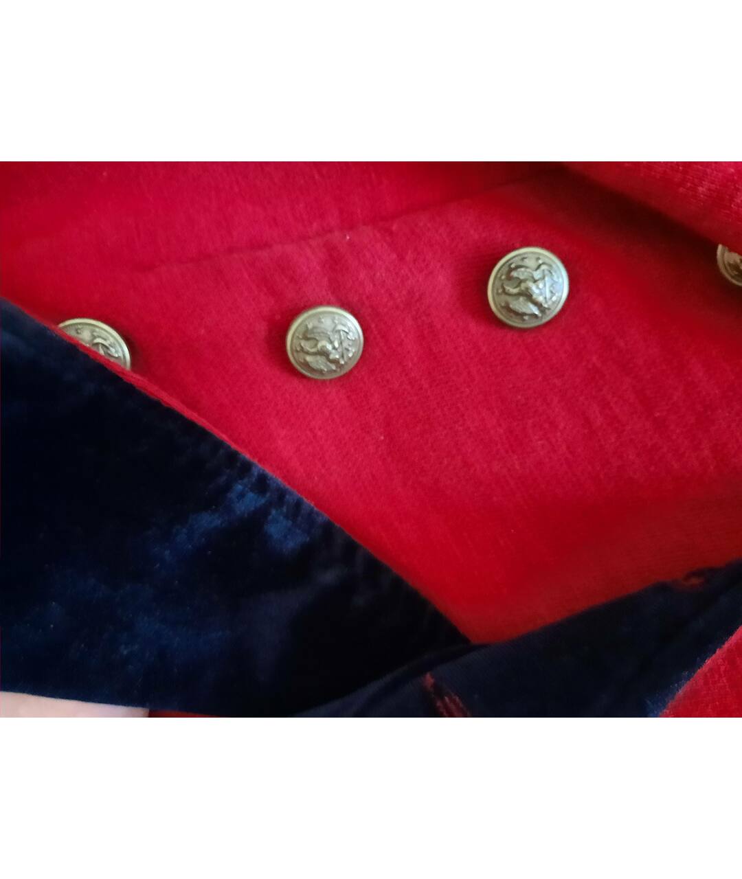 RALPH LAUREN DENIM & SUPPLY Красный хлопковый жакет/пиджак, фото 6