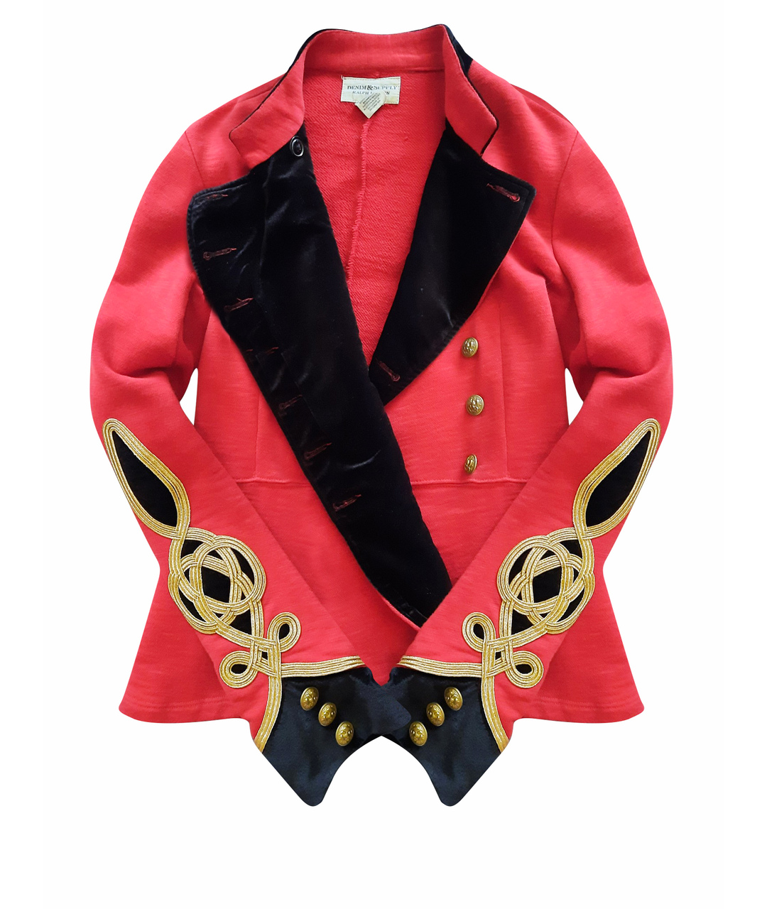 RALPH LAUREN DENIM & SUPPLY Красный хлопковый жакет/пиджак, фото 1