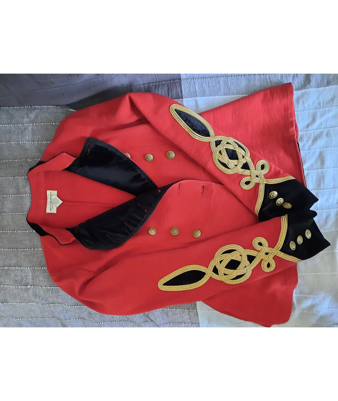 RALPH LAUREN DENIM & SUPPLY Красный хлопковый жакет/пиджак, фото 5