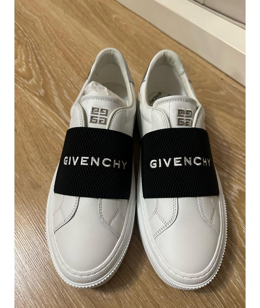 GIVENCHY Белые кожаные кеды, фото 2