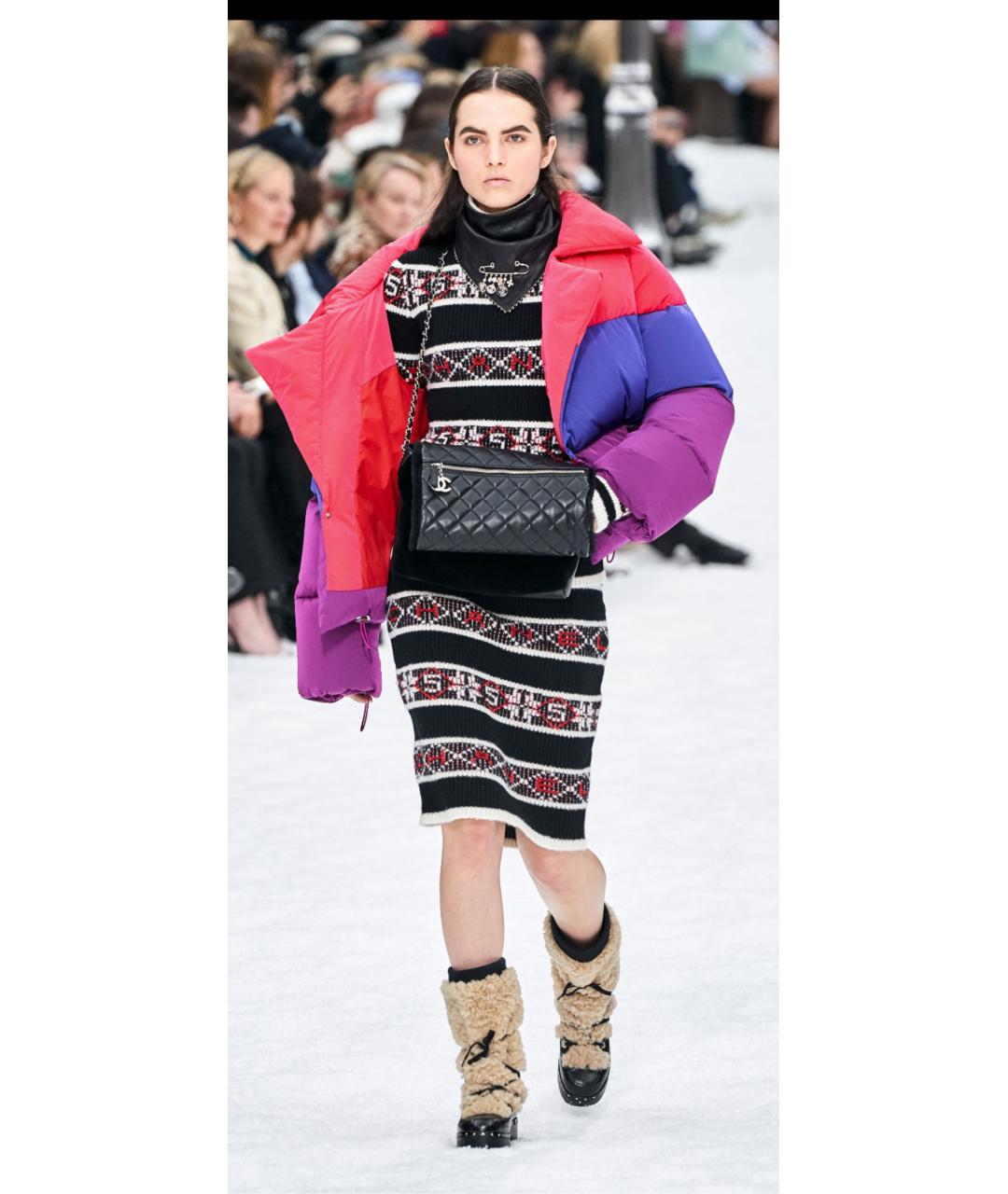 CHANEL Черный кашемировый джемпер / свитер, фото 3