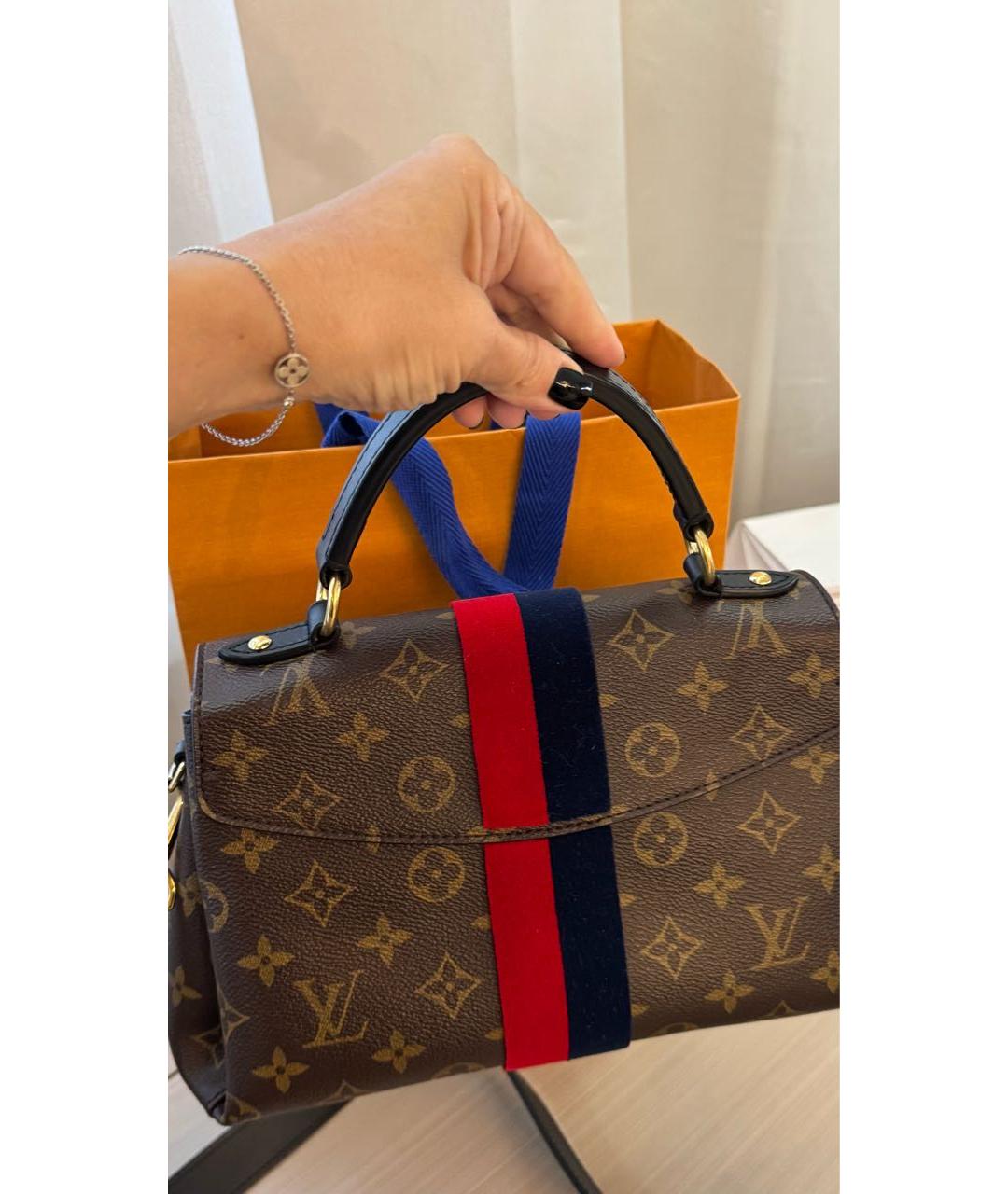 LOUIS VUITTON Коричневая сумка через плечо, фото 4