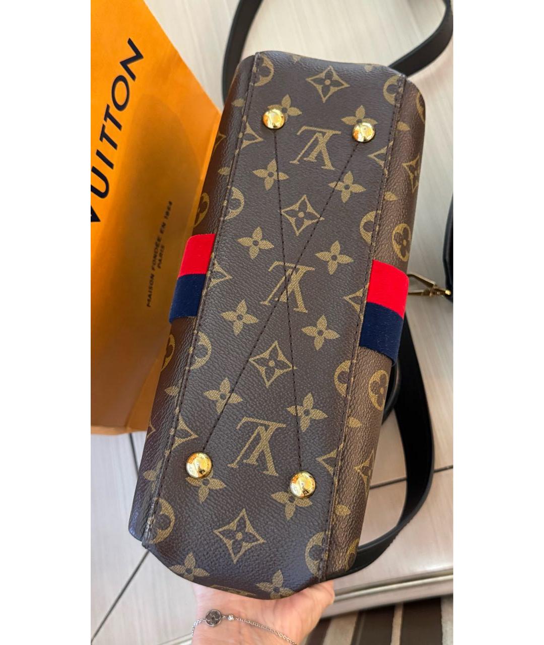 LOUIS VUITTON Коричневая сумка через плечо, фото 2