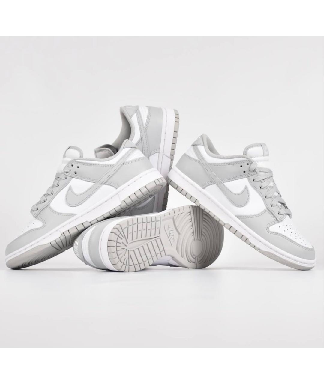 NIKE Мульти кожаные низкие кроссовки / кеды, фото 8