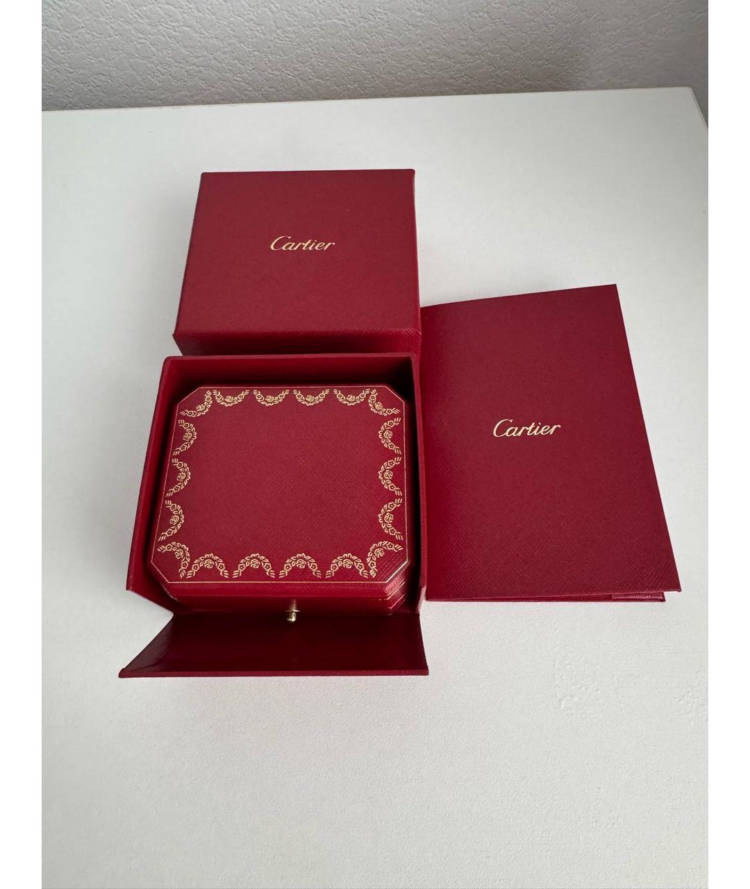 CARTIER Серебряные серьги из белого золота, фото 4