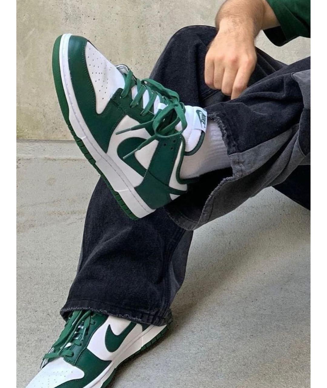 NIKE Мульти кожаные кроссовки, фото 8