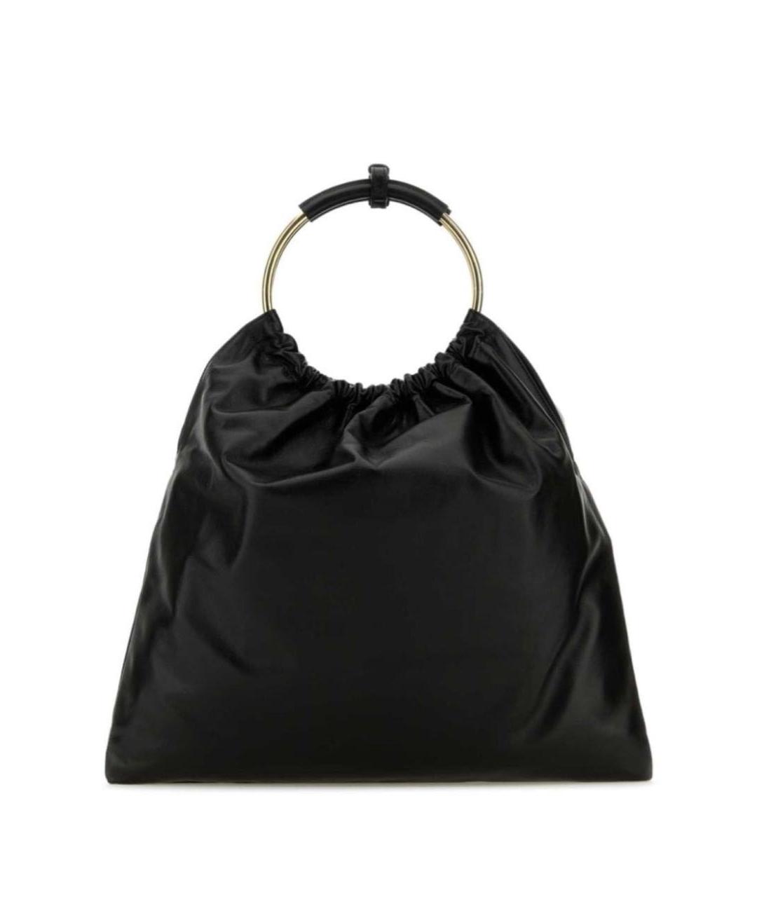 PRADA Черная кожаная сумка тоут, фото 3