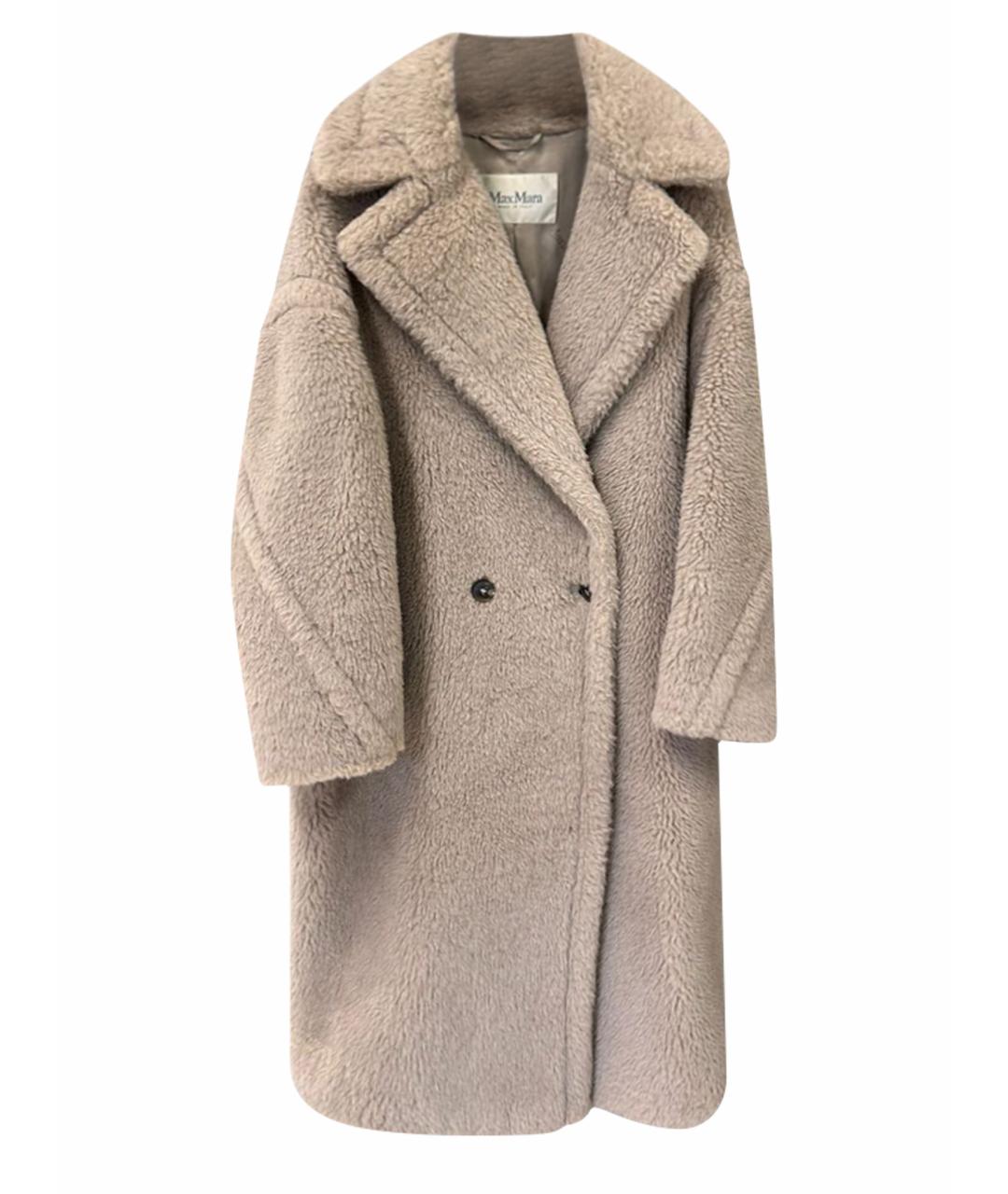 MAX MARA Бежевая шуба, фото 1
