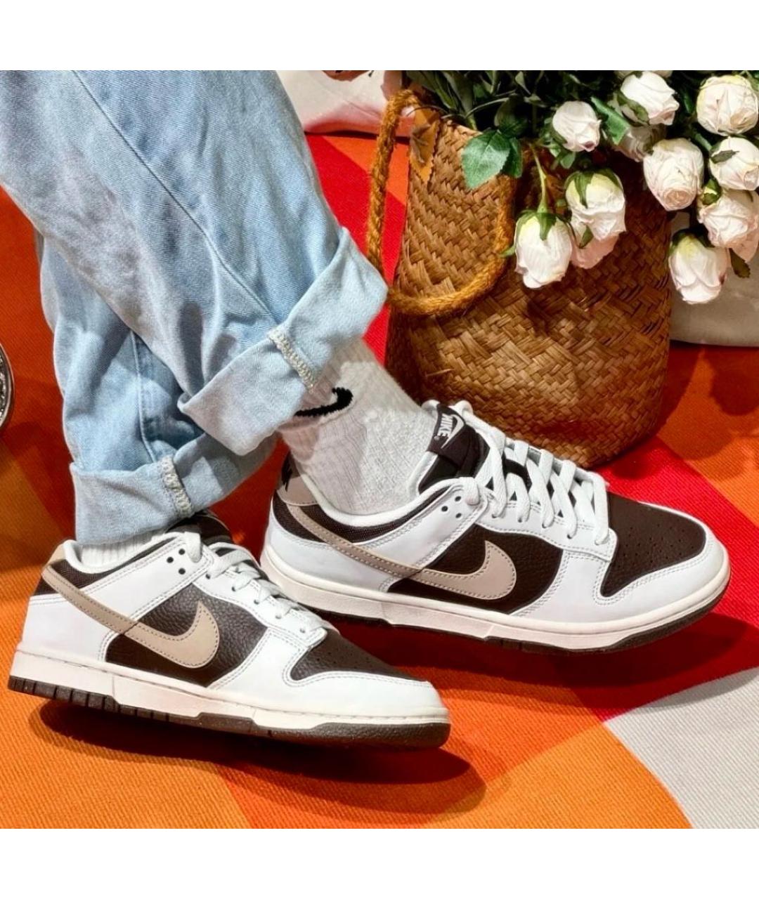 NIKE Мульти кожаные кроссовки, фото 5