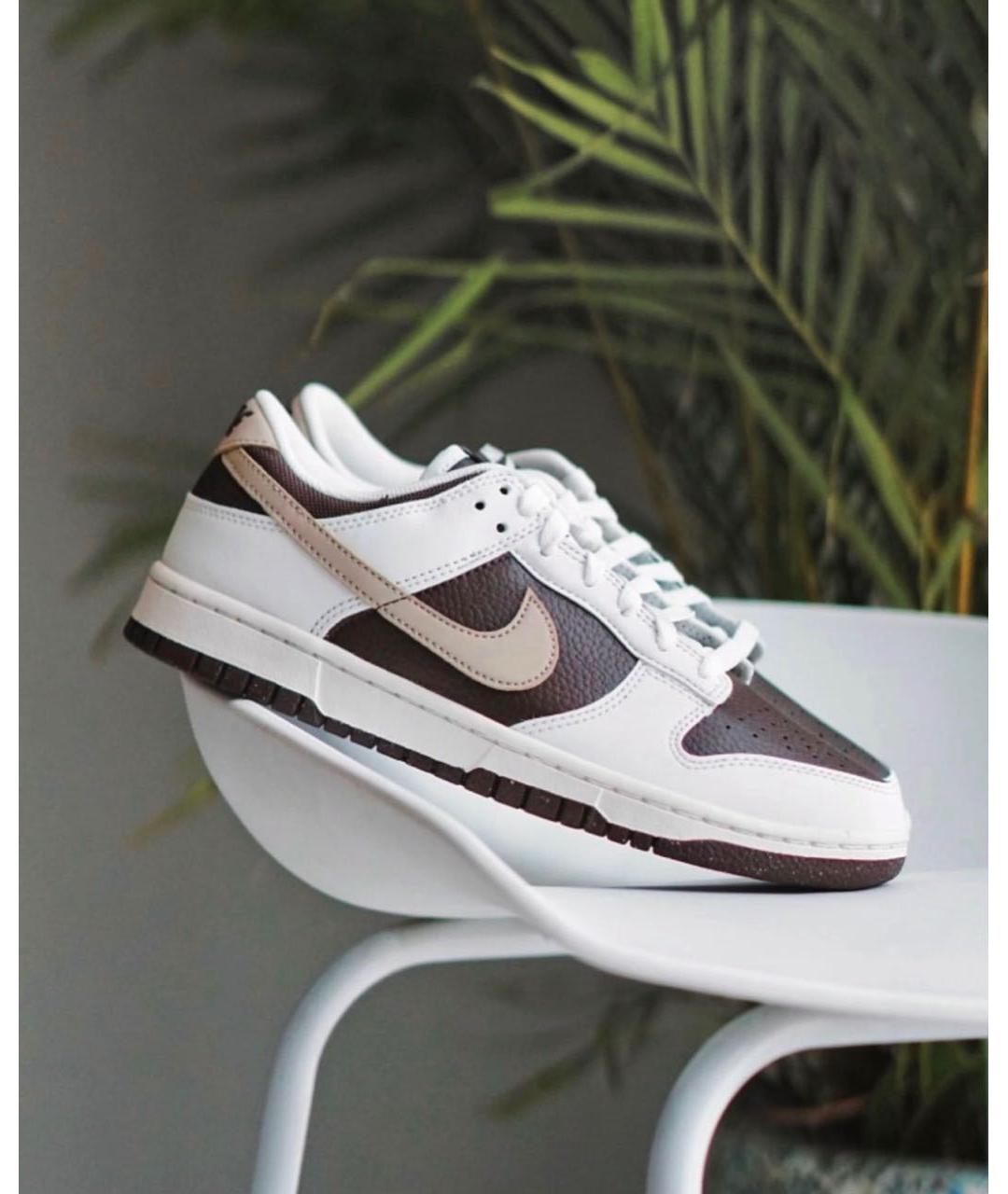 NIKE Мульти кожаные низкие кроссовки / кеды, фото 7