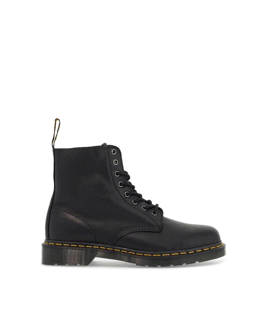 DR. MARTENS Черные кожаные высокие ботинки, фото 1