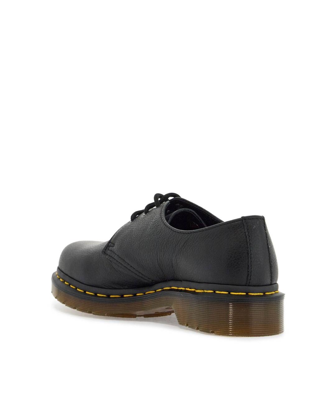 DR. MARTENS Черные кожаные ботинки, фото 3