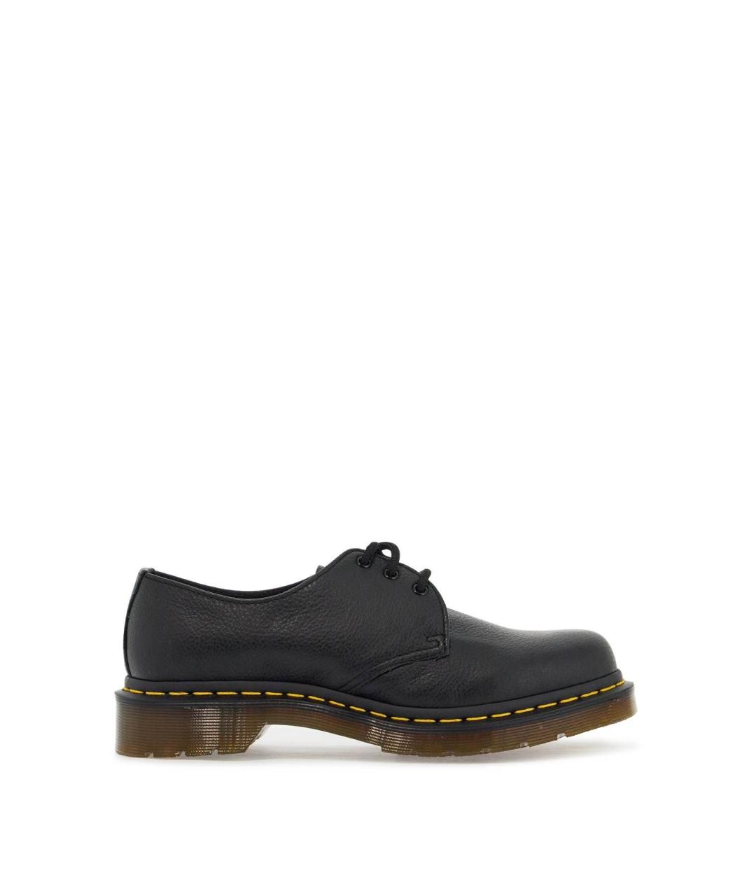 DR. MARTENS Черные кожаные ботинки, фото 1