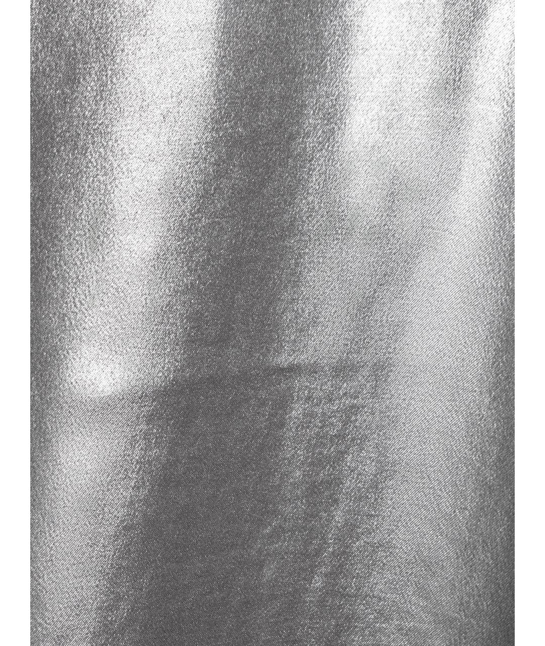 RALPH LAUREN Серебряное полиэстеровое повседневное платье, фото 5