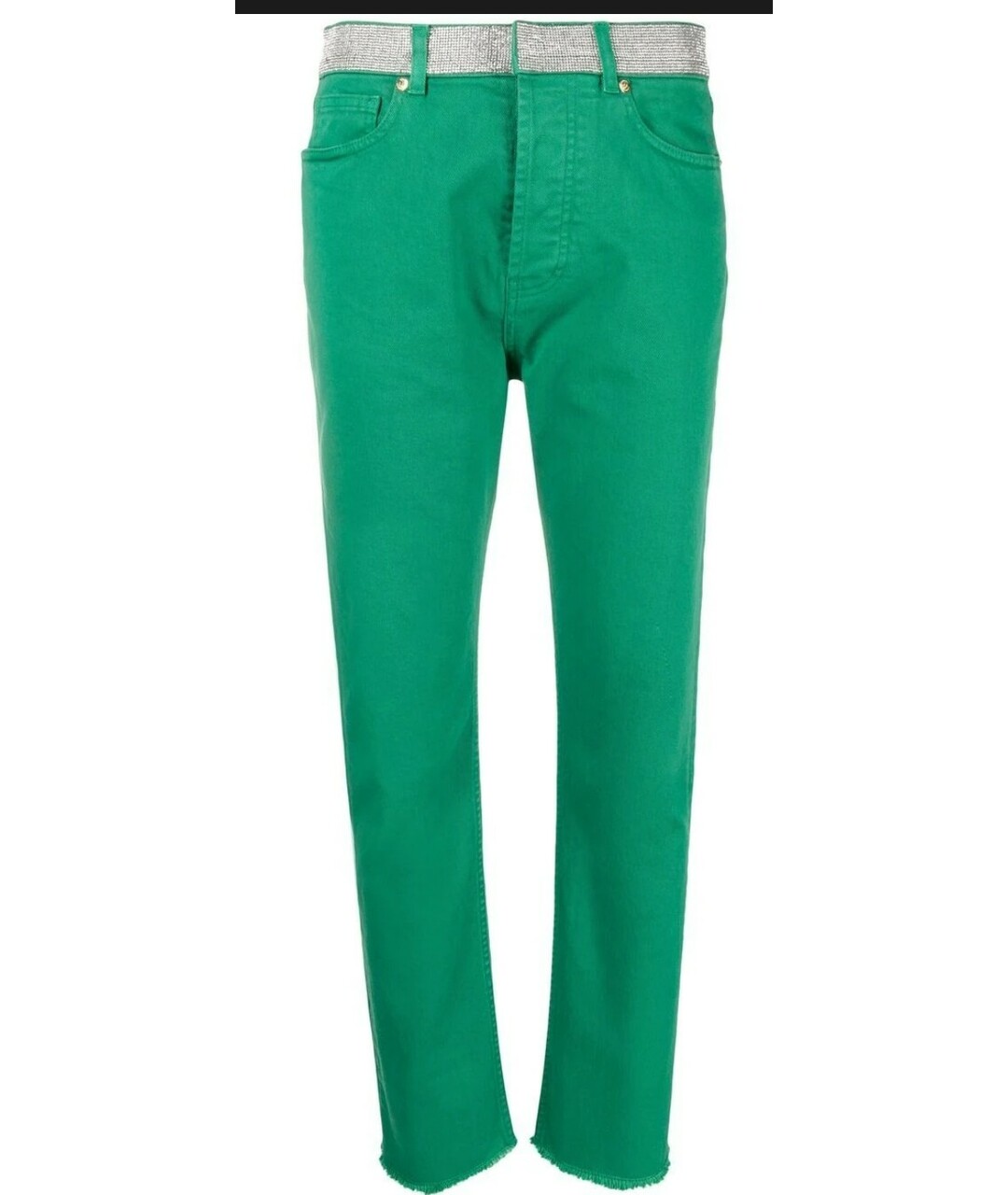 ALEXANDRE VAUTHIER Зеленые джинсы слим, фото 5