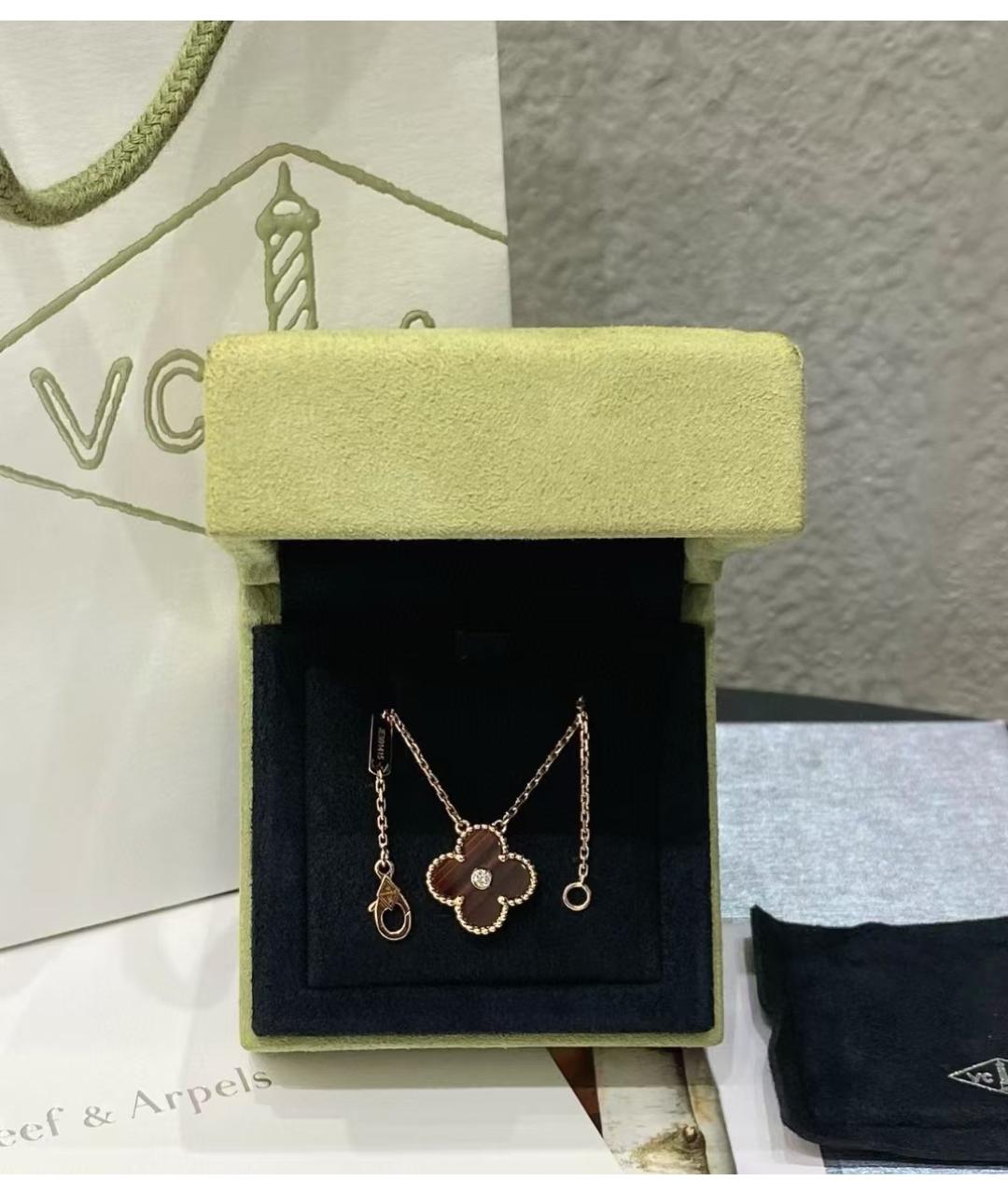 VAN CLEEF & ARPELS Коричневое колье, фото 6