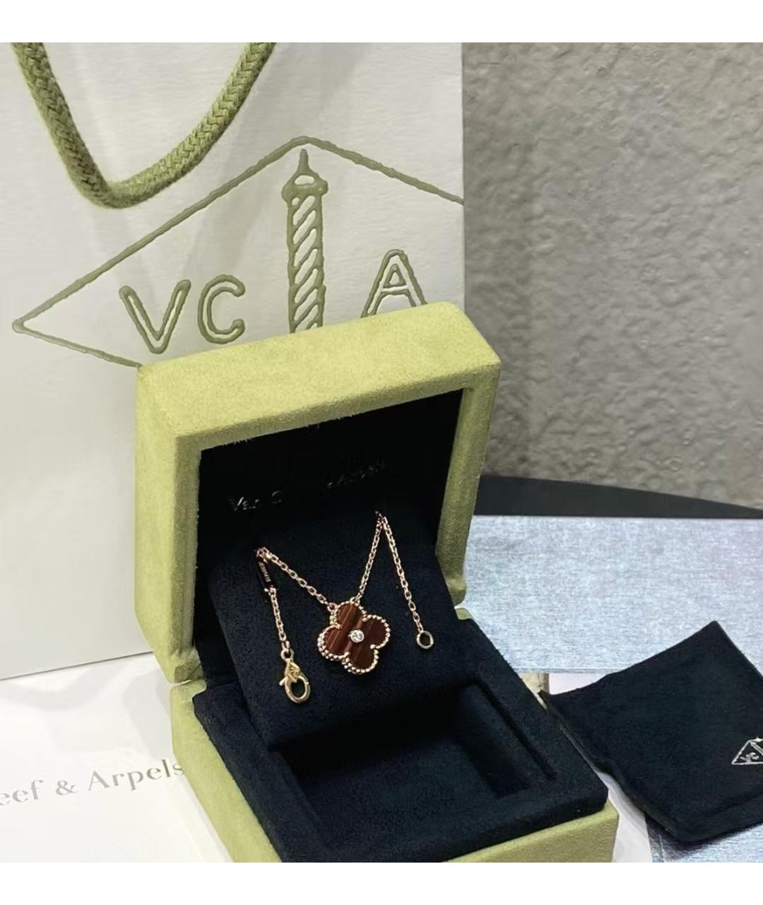 VAN CLEEF & ARPELS Коричневое колье, фото 3