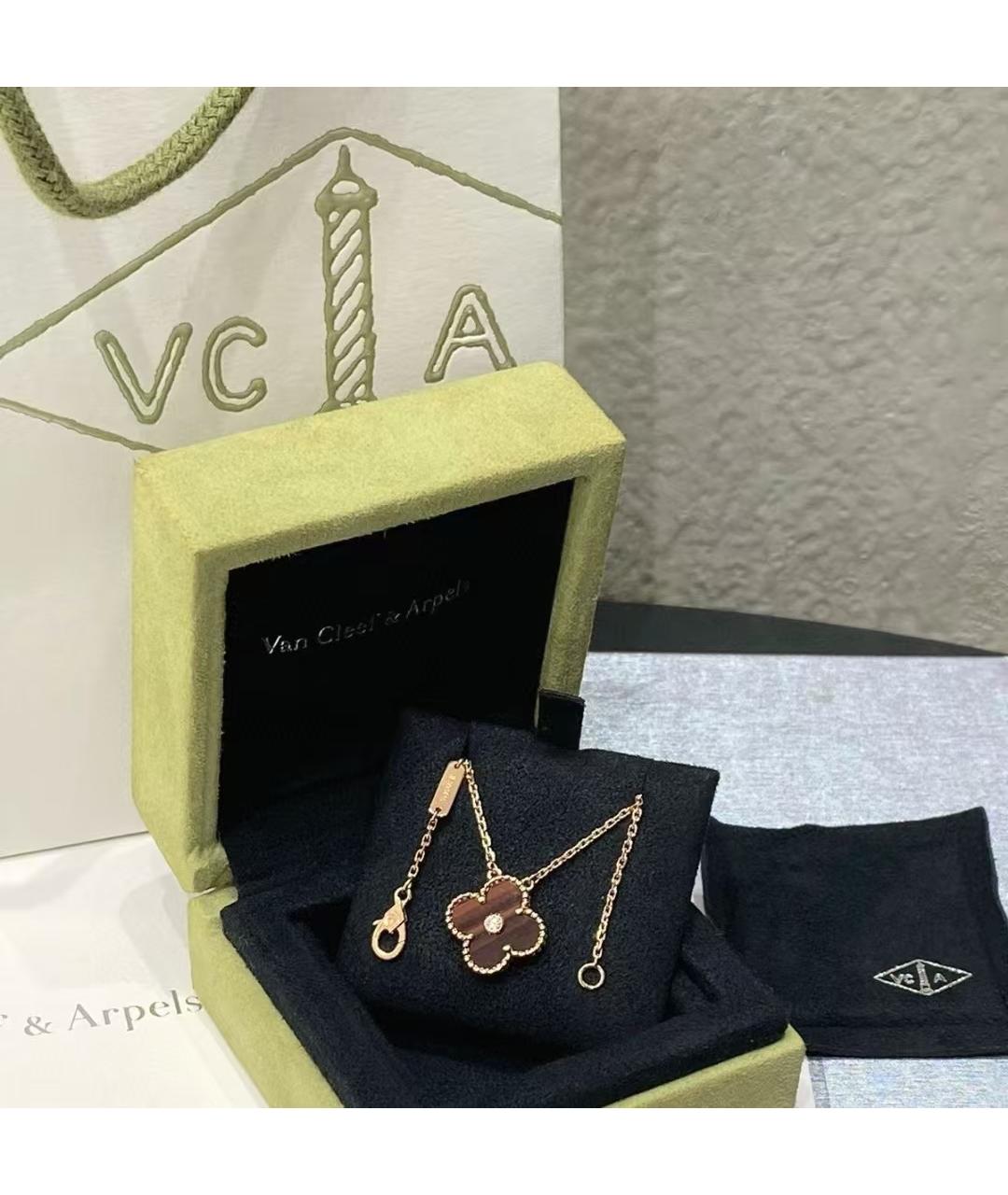 VAN CLEEF & ARPELS Коричневое колье, фото 5