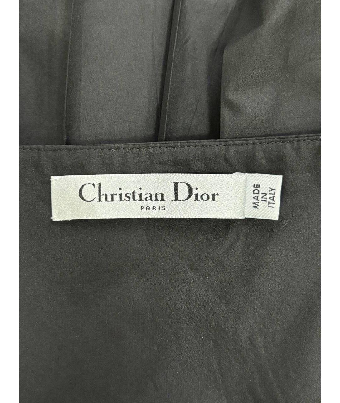 CHRISTIAN DIOR Черная юбка макси, фото 3