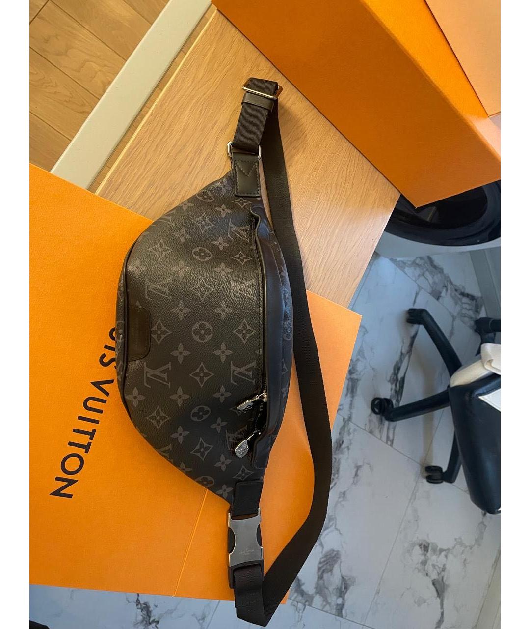 LOUIS VUITTON Бежевая кожаная поясная сумка, фото 5