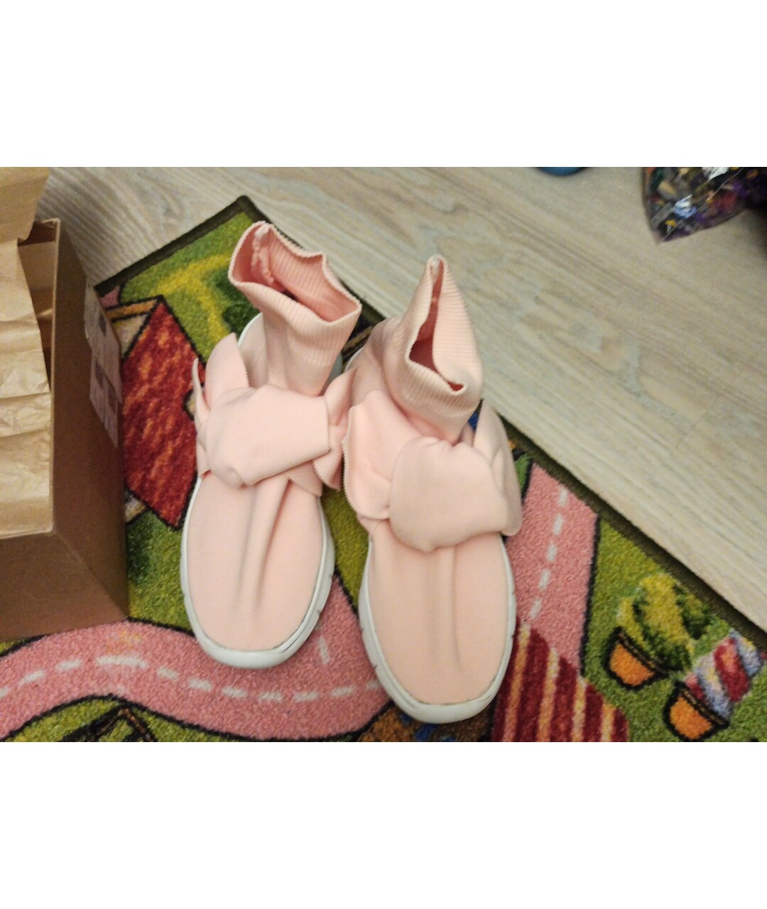 JOSHUA SANDERS Розовые неопреновые кроссовки, фото 2