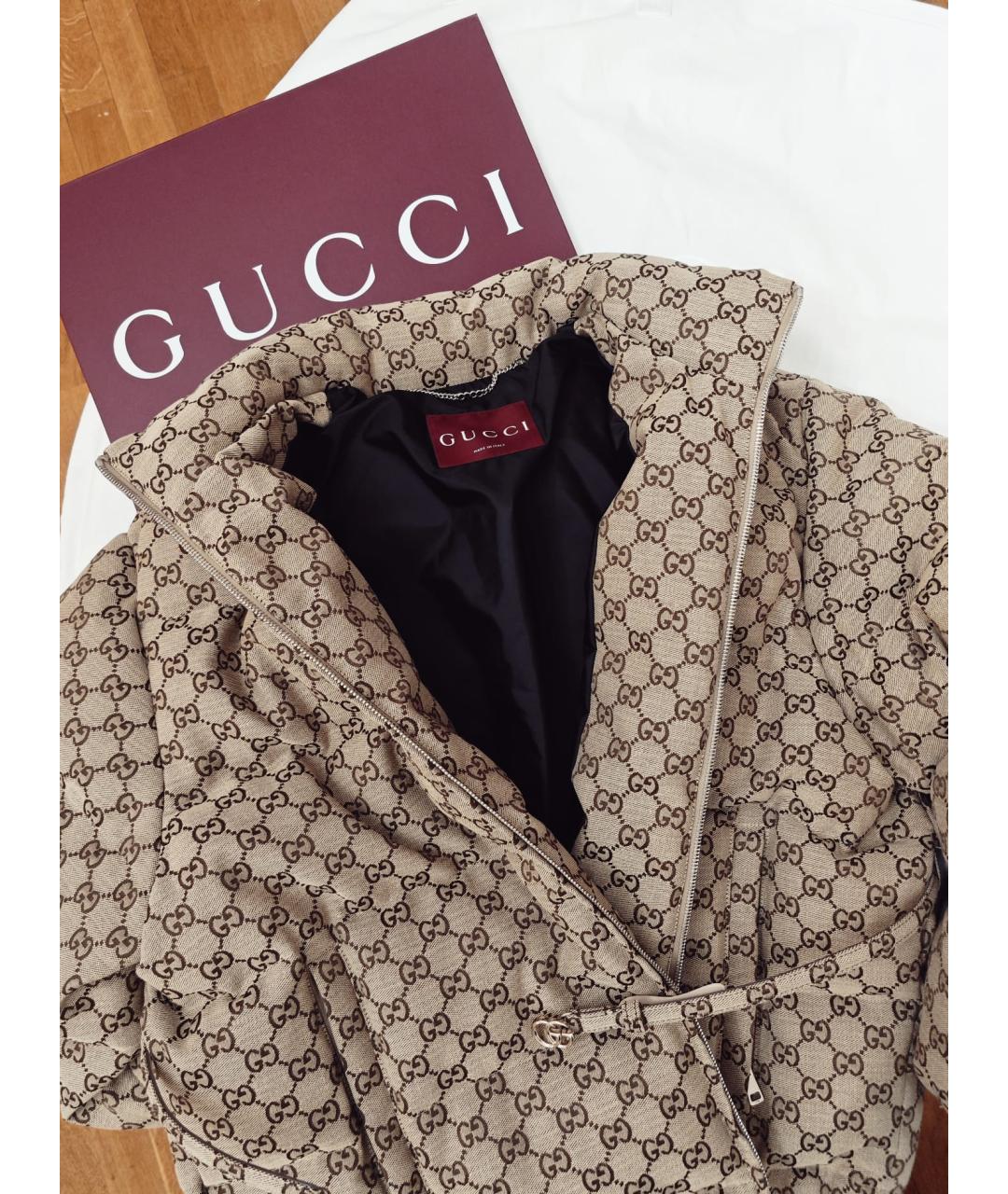 GUCCI Бежевая куртка, фото 4