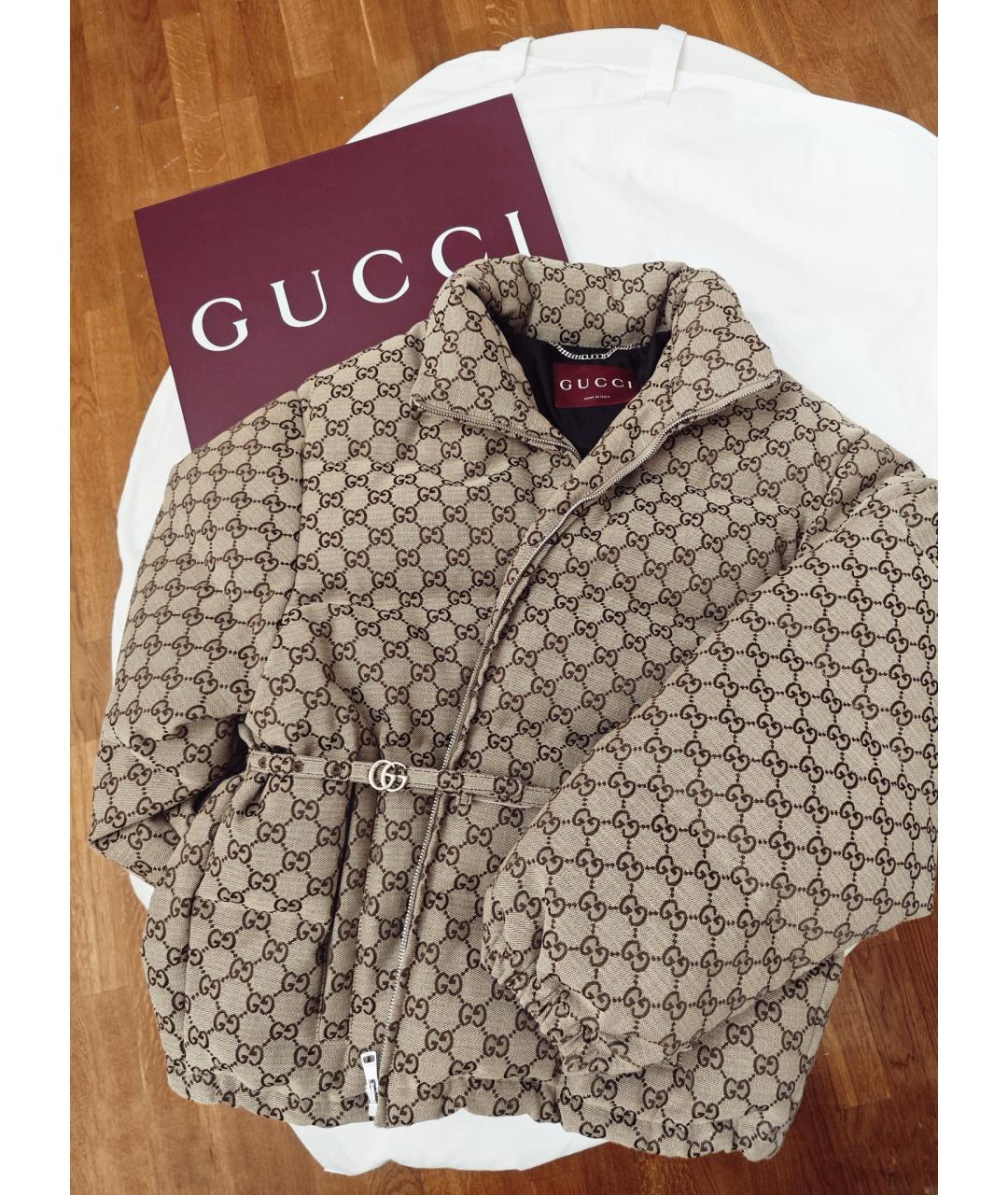 GUCCI Бежевая куртка, фото 3